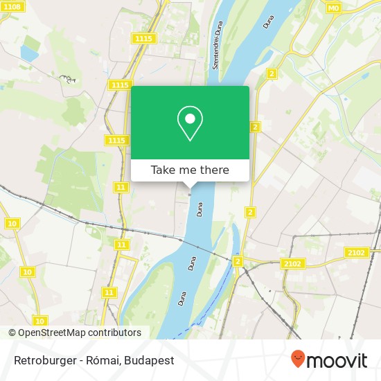 Retroburger - Római map
