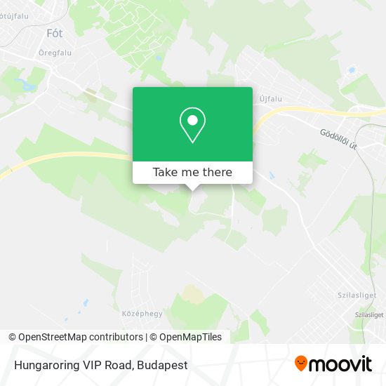 Hungaroring VIP Road map