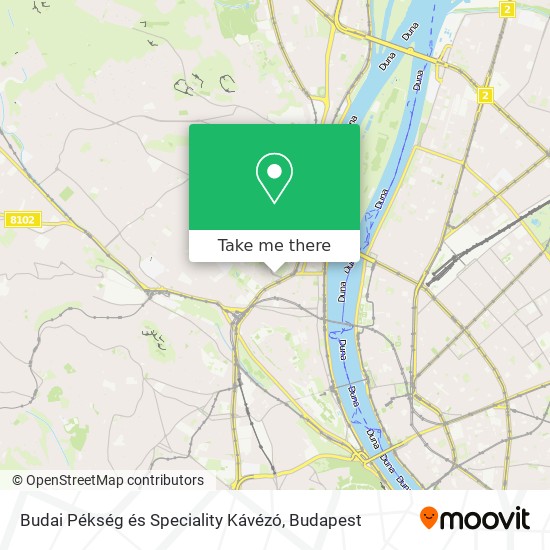 Budai Pékség és Speciality Kávézó map