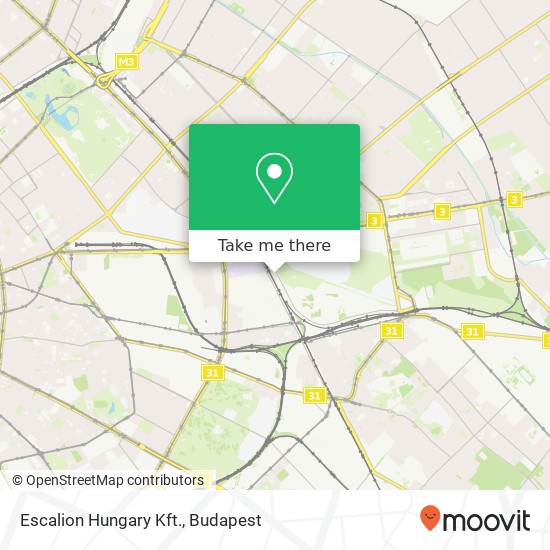 Escalion Hungary Kft. map