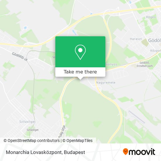 Monarchia Lovasközpont map