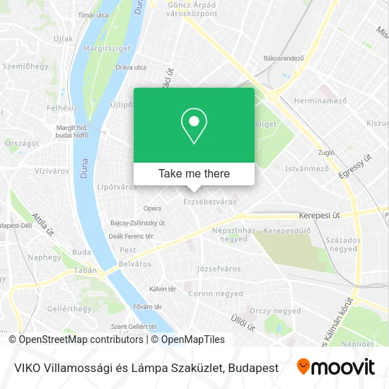 VIKO Villamossági és Lámpa Szaküzlet map