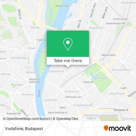 Vodafone map