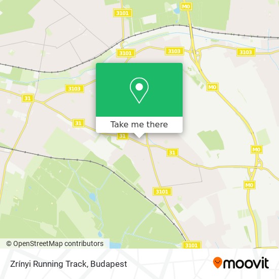 Zrínyi Running Track map
