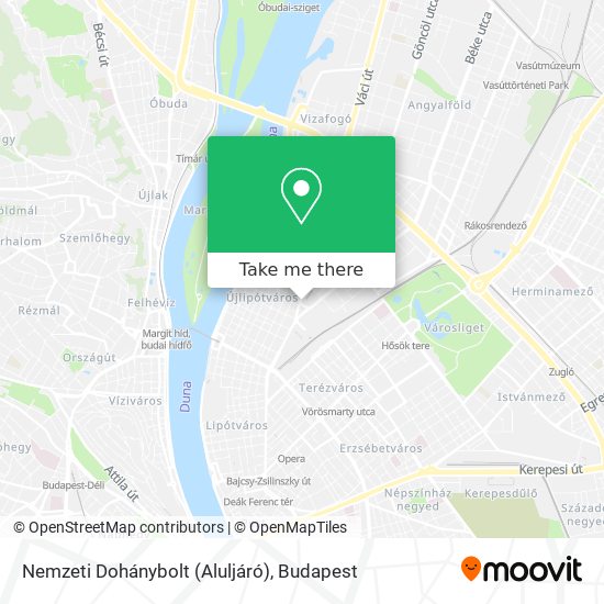 Nemzeti Dohánybolt (Aluljáró) map