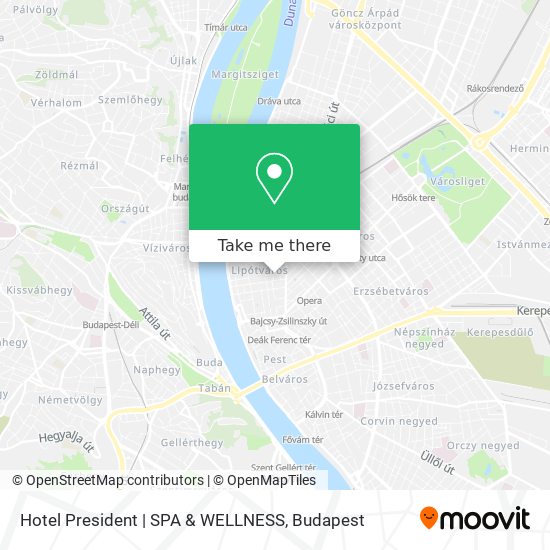 Hotel President | SPA & WELLNESS map