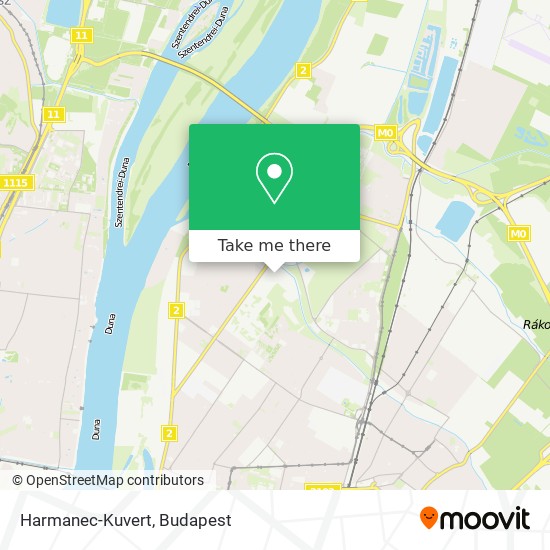 Harmanec-Kuvert map