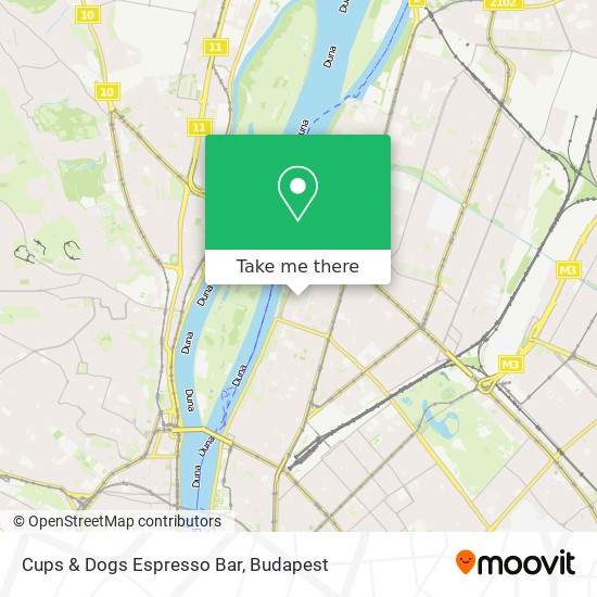 Cups & Dogs Espresso Bar map