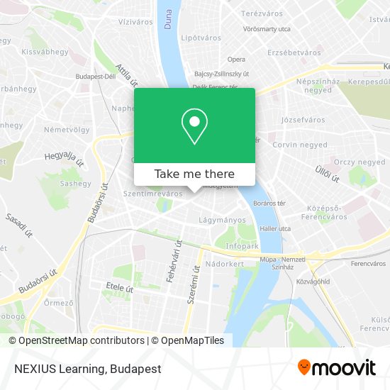 NEXIUS Learning map