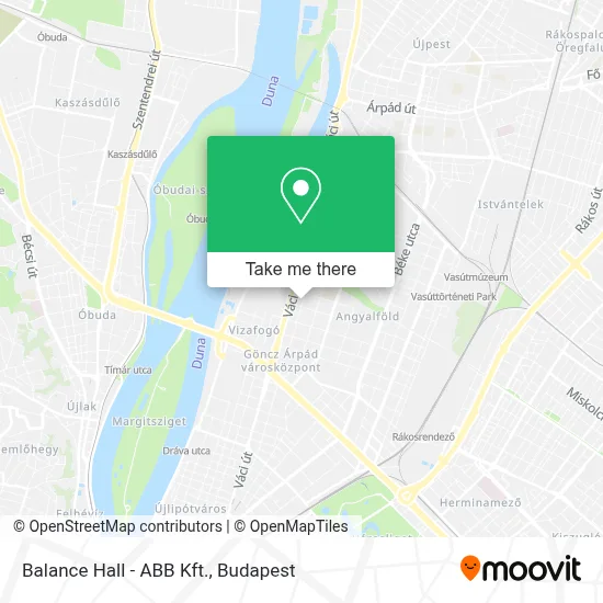 Balance Hall - ABB Kft. map