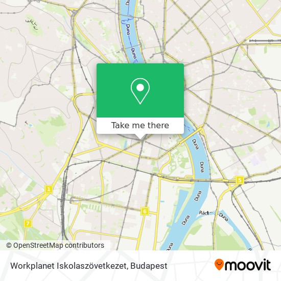 Workplanet Iskolaszövetkezet map