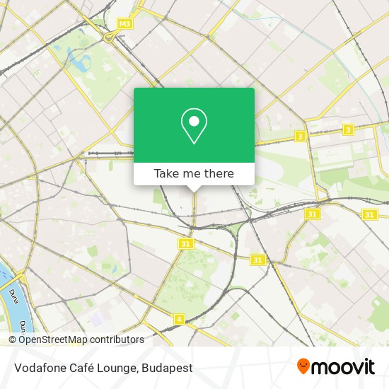 Vodafone Café Lounge map
