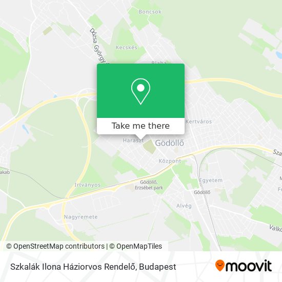 Szkalák Ilona Háziorvos Rendelő map