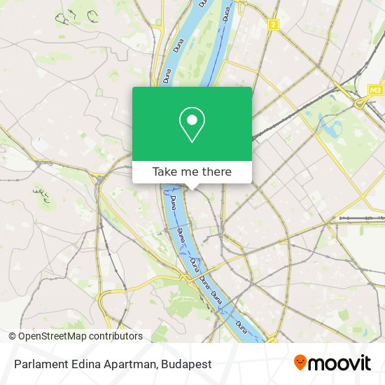 Parlament Edina Apartman map