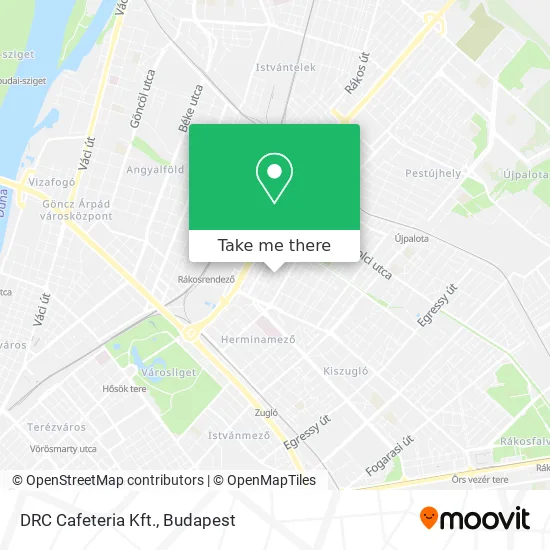 DRC Cafeteria Kft. map