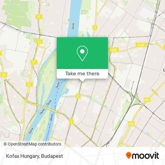 Kofax Hungary map