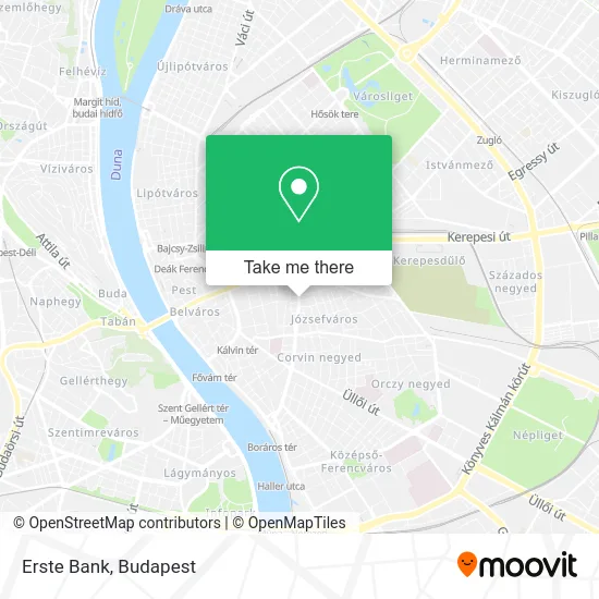 Erste Bank map