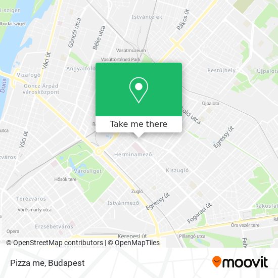 Pizza me map