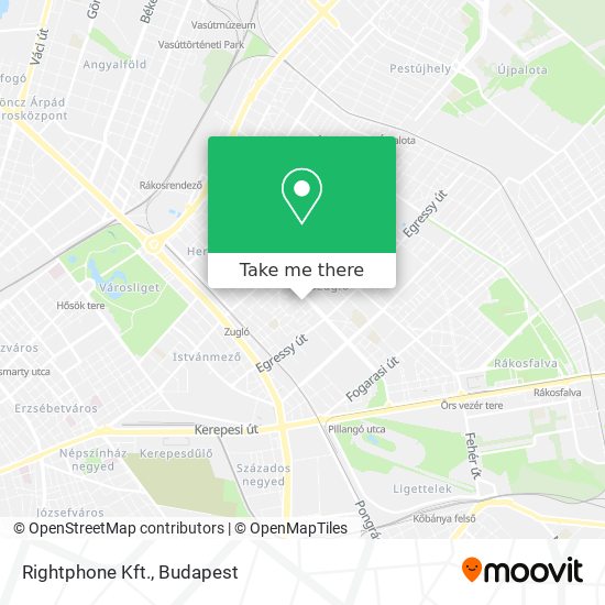 Rightphone Kft. map