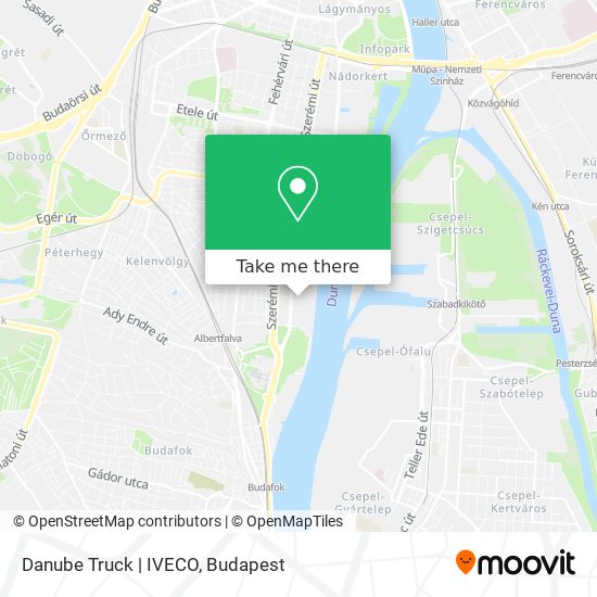 Danube Truck | IVECO map
