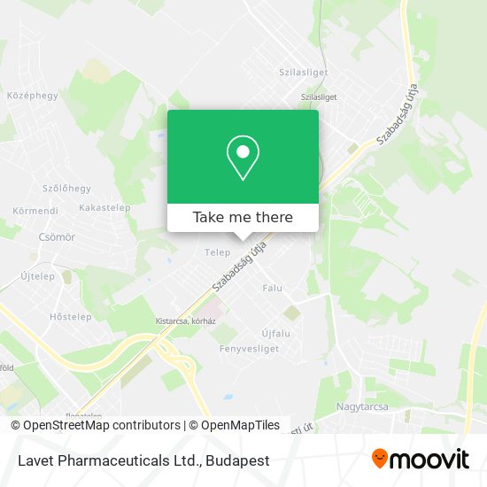 Lavet Pharmaceuticals Ltd. map