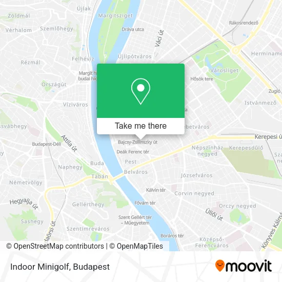 Indoor Minigolf map
