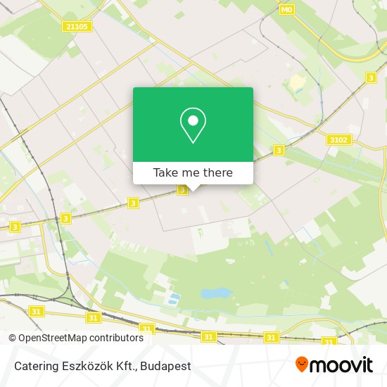 Catering Eszközök Kft. map