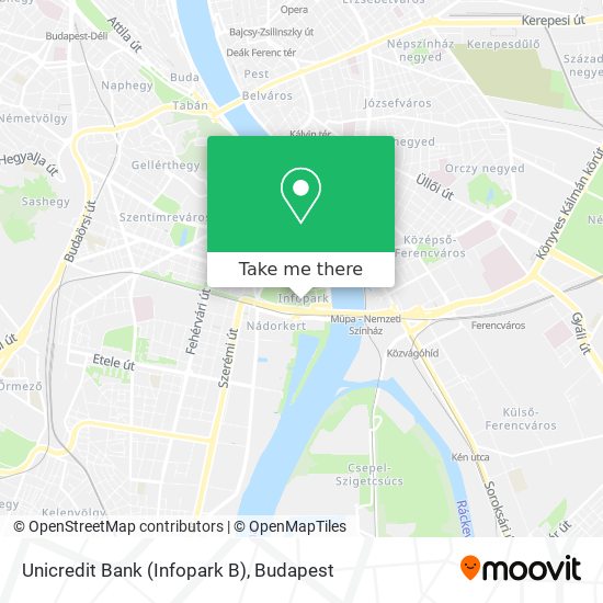 Unicredit Bank (Infopark B) map