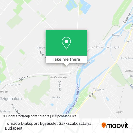 Tornádó Diáksport Egyesület Sakkszakosztálya map