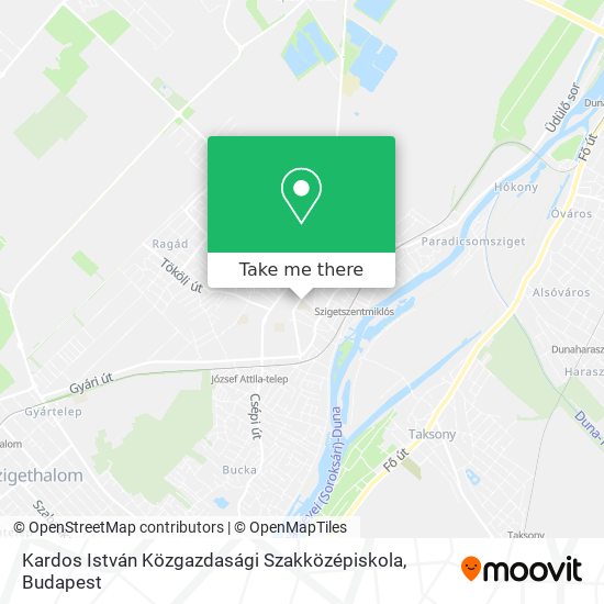 Kardos István Közgazdasági Szakközépiskola map