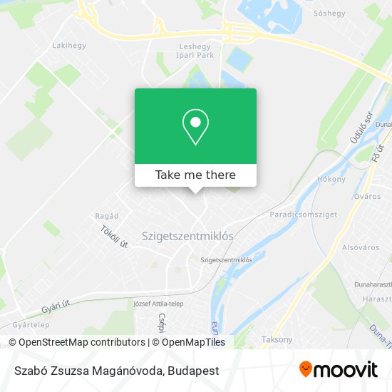 Szabó Zsuzsa Magánóvoda map
