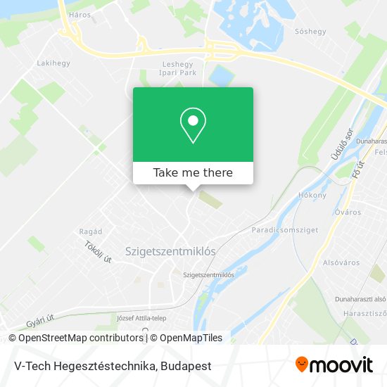 V-Tech Hegesztéstechnika map