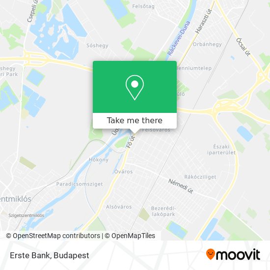 Erste Bank map