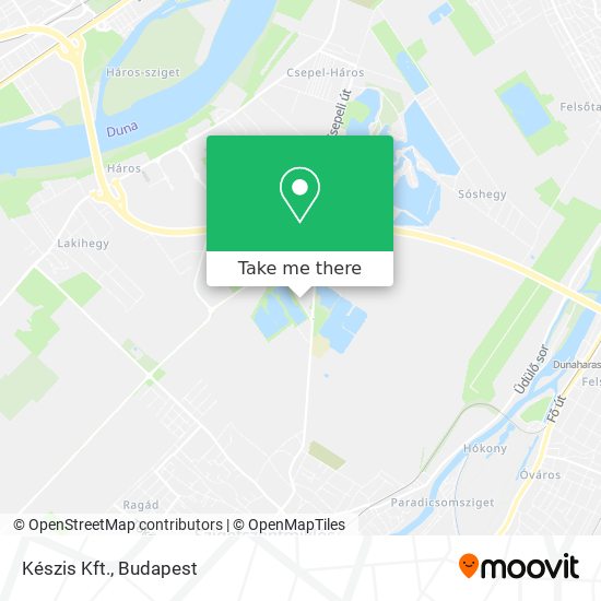 Készis Kft. map