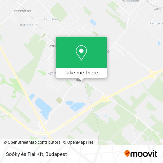 Soóky és Fiai Kft map