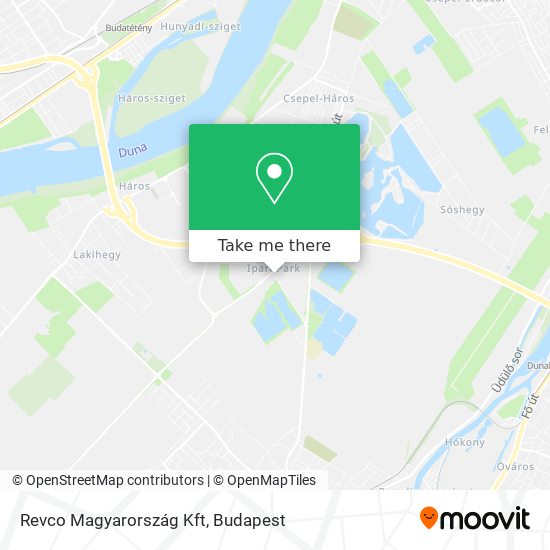 Revco Magyarország Kft map