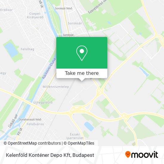 Kelenföld Konténer Depo Kft map