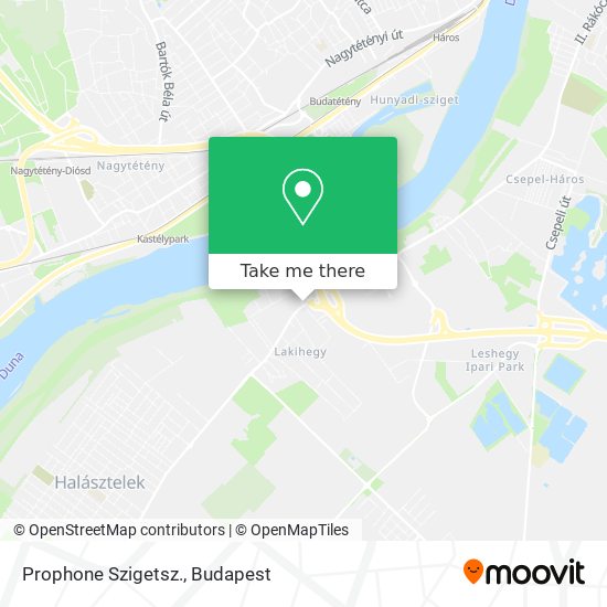 Prophone Szigetsz. map