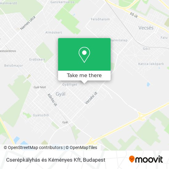 Cserépkályhás és Kéményes Kft map
