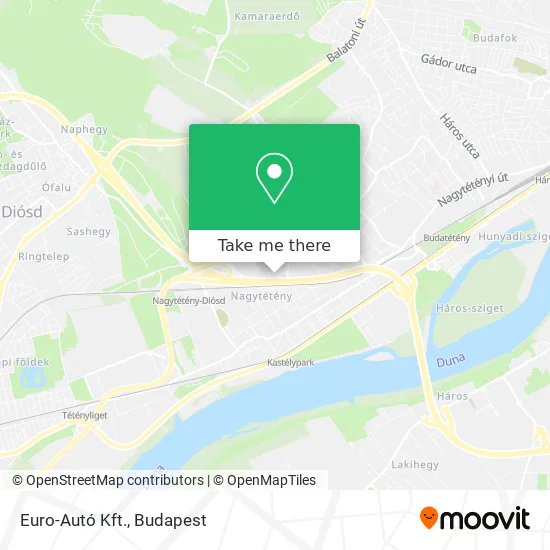 Euro-Autó Kft. map