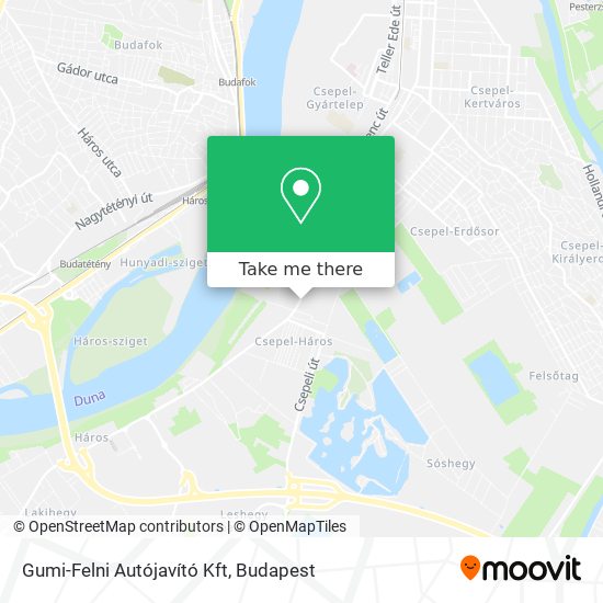 Gumi-Felni Autójavító Kft map