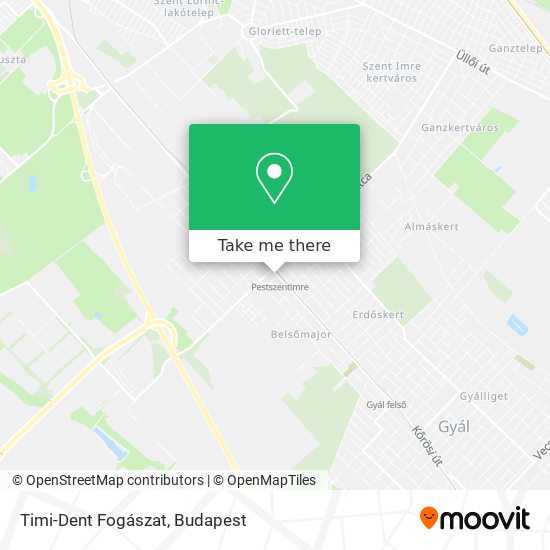 Timi-Dent Fogászat map