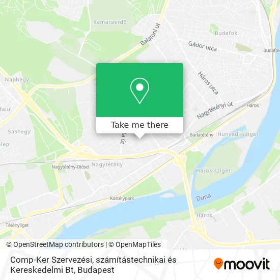 Comp-Ker Szervezési, számítástechnikai és Kereskedelmi Bt map