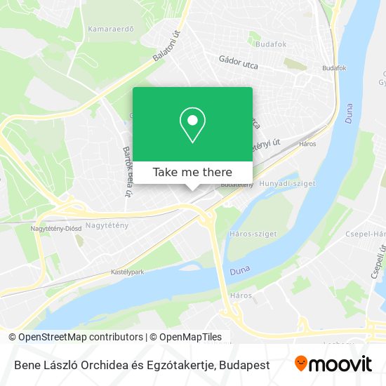 Bene László Orchidea és Egzótakertje map