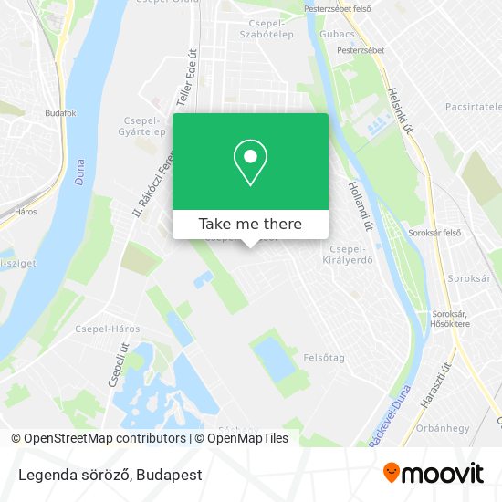 Legenda söröző map