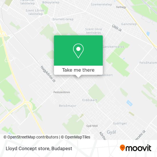 Lloyd Concept store map