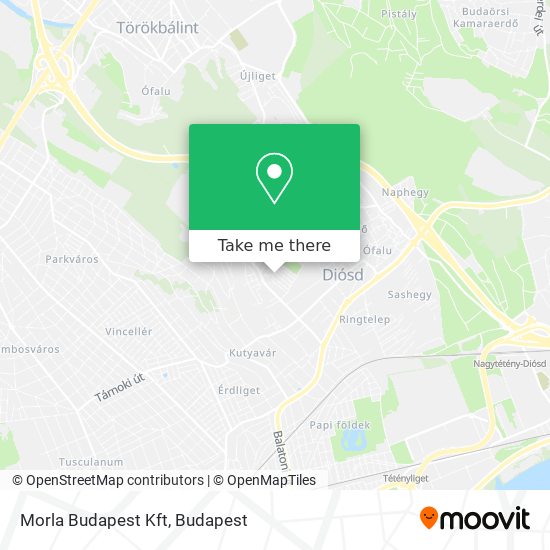 Morla Budapest Kft map