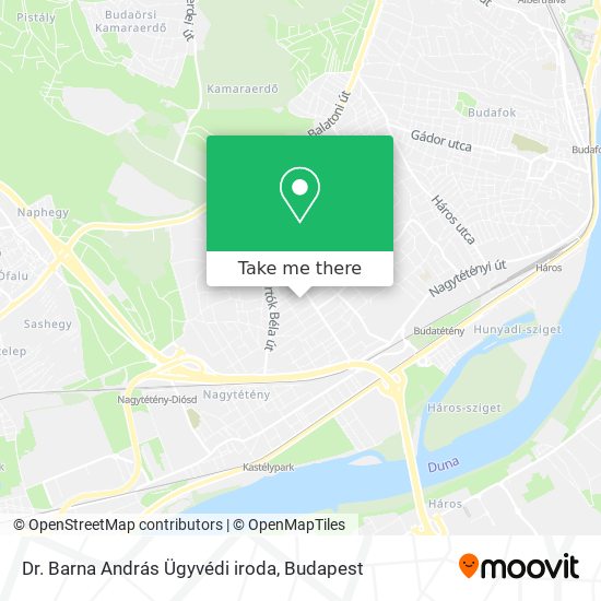 Dr. Barna András Ügyvédi iroda map