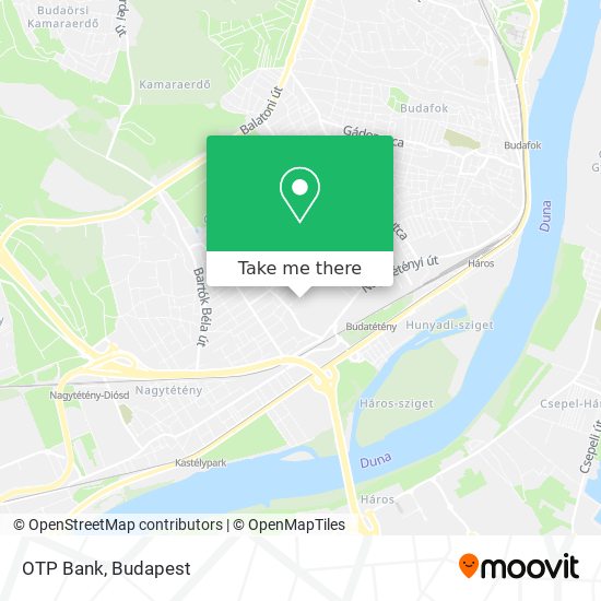 OTP Bank map