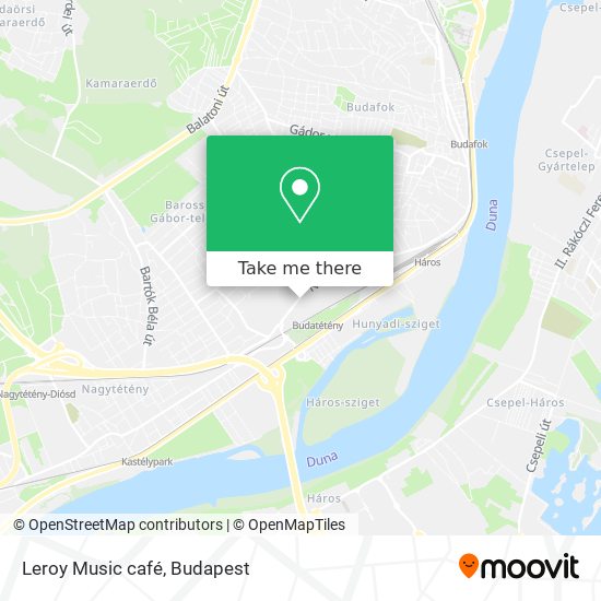 Leroy Music café map